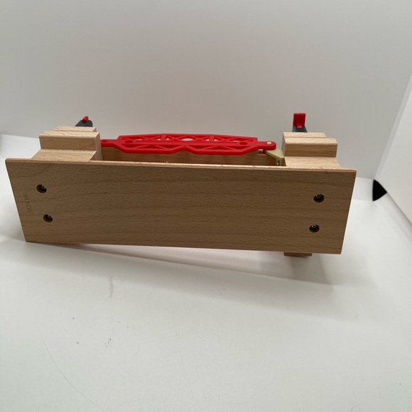 BRIO 33357 Lifting Bridge Wooden Railway Drawbridge Sweden Vintage 1995 - Picture 8 of 11